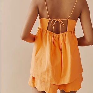 FREE PEOPLE SCALLOPED SET